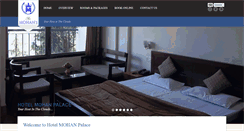 Desktop Screenshot of hotelmohanpalace.com